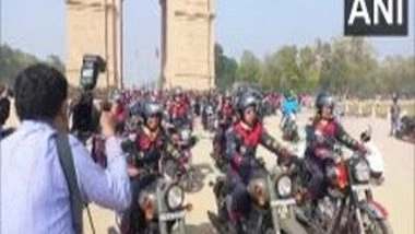 India News | BSF Flags off Seema Bhawani Shaurya Expedition Ride on Women's Day
