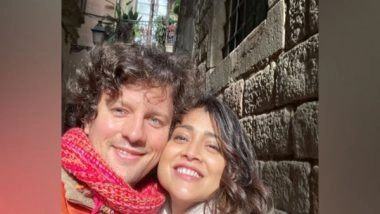 Entertainment News | Shriya Saran Celebrates 4 Years of Togetherness with Husband Andrei Koscheev