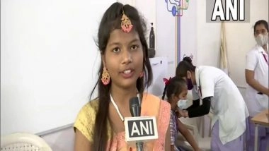 India News | Children in Ahmedabad Thank PM Modi as COVID-19 Vaccination for 12-14 Age Group Begins