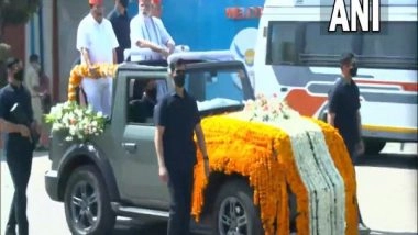 India News | PM Modi Holds Roadshow in Gujarat