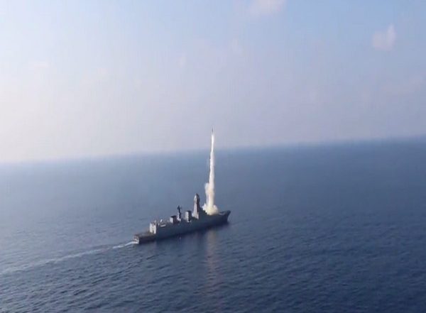 Indian Navy Successfully Test-Fires BrahMos Cruise Missile From INS Chennai
