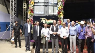 India News | India's Maiden Aluminium-body Metro Train for Pune Metro Project Flagged off