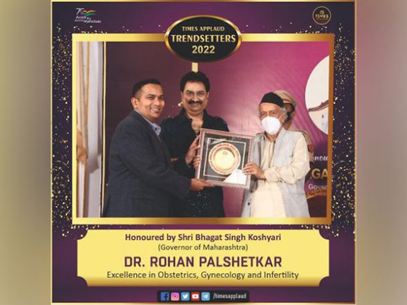 Business News | Dr Rohan Palshetkar Gets Felicitated with Trendsetter 2022 Award for Excellence in Obstetrics, Gynaecology and Infertility - Vimarsana News