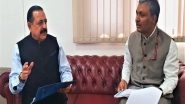 India News | Union Minister Jitendra Singh Asks J-K Authorities to Expedite Road Highway Projects