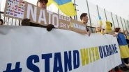 World News | Ukrainians Hold Large Protest in Brussels, Demand West for Tougher Sanctions on Russia