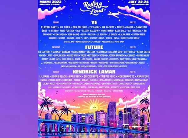 Entertainment News | Kanye West, Kendrick Lamar, Future Set to Headline Rolling Loud Miami 2022