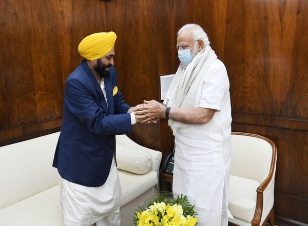 India News | Punjab CM Bhagwant Mann Meets PM Modi