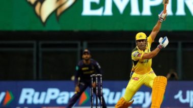 Thala is Back! MS Dhoni Scores Unbeaten 50 Off 38 Balls During CSK vs KKR IPL 2022, Fans React