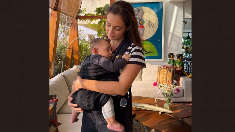 Pic Of Dia Mirza Holding Her Baby Boy Avyaan In Her Arms Is Too Cute To Be Missed!