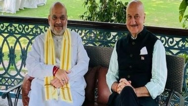 Entertainment News | Anupam Kher Thanks Amit Shah for Inviting Team 'The Kashmir Files' to His Residence