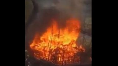 Jammu and Kashmir: Fire Breaks Out at Sufi Shrine in Baramulla's Uri Tehsil