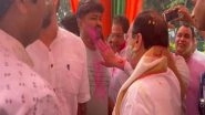 India News | Nadda Celebrates Holi with BJP Workers in Delhi
