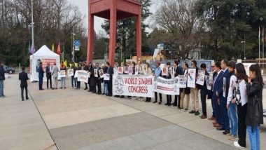 World News | Activists Raise Issue of Minority Rights in Pakistan During Protest Outside UN