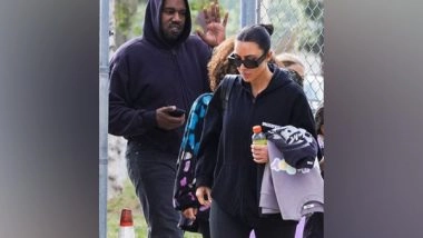 Entertainment News | Kanye West, Kim Kardashian Attend Son Saint's Soccer Match Together