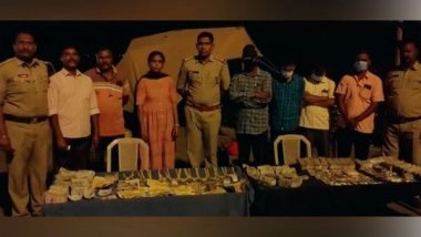 India News | Andhra Pradesh: Gold, Cash, Silver Worth Rs 5 Cr Seized from Passenger Travelling to Coimbatore from Hyderabad