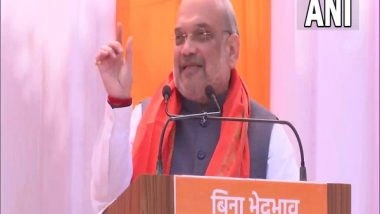 India News | Akhilesh Can't See Improvement in Law and Order in UP as He Wears Dark Glasses: Amit Shah