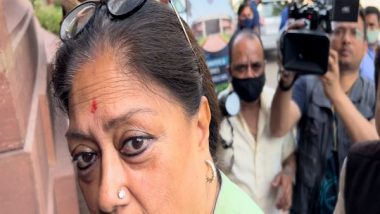 India News | Vasundhra Raje Meets PM Modi, Senior Leaders as BJP Gears Up for Rajasthan Polls Next Year