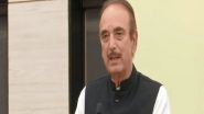 India News | Politics Today is Either About Earning Money or Fame: Ghulam Nabi Azad