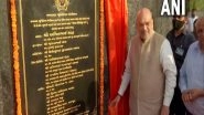 India News | Amit Shah Lays Foundation Stone of Developmental Projects in Ahmedabad