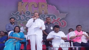 India News | Telangana Home Minister Extends Support to Anti-BJP Federal Front, Says 'KCR Capable of Forming the Front to Promote National Unity'