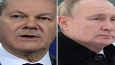 World News | Scholz in a Phone Call with Putin Calls for Immediate Ceasefire in Ukraine