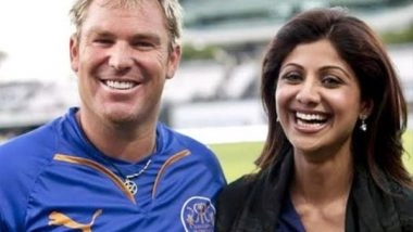 Entertainment News | Legends Live On: Shilpa Shetty Pays Tribute to Shane Warne