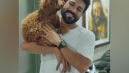 Entertainment News | Pet Parent Ram Charan Returns Home to Rhyme Amid 'RRR' Promotions