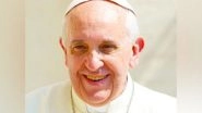 World News | Pope Francis Praises Journalists Covering Ukraine Crisis, Calls for Cessation of Armed Attacks