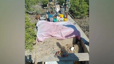 India News | BSF Seizes Two Pakistani Fishing Boats in Gujarat's Bhuj