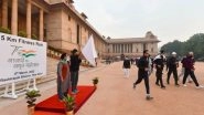 Azadi Ka Amrit Mahotsav: President Ram Nath Kovind Flags Off Fitness Run at Rashtrapati Bhavan