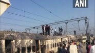 India News | Fire Breaks out in Passenger Train Near Meerut, No Injuries Reported