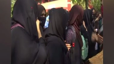 India News | As Karnataka HC Verdict on Hijab Row Expected Tomorrow, All Schools, Colleges to Be Closed in Dakshina Kannada