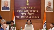 India News | Law Minister Kiren Rijiju Launches New 'divyang-friendly' Website of Department of Justice