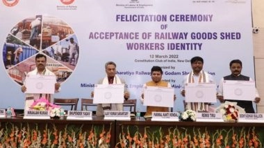 Business News | Railway Goods Warehouse Workers Survey Form of BRMGSU Unveiled by Ministry of Labor and Ministry of Railways
