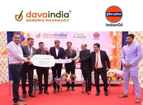 Business News | Kapil Dev Inaugurates Dava India's 1st Company Outlet at Indian Oil Retail Outlet in Delhi