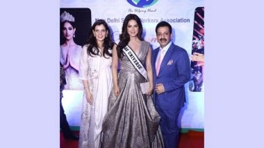 Business News | New Delhi Social Workers Association (NDSWA) Hosted a Homecoming Dinner Party for Harnaaz Kaur Sandhu