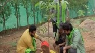 India News | Telangana Actors Join Green India Challenge, Plant Saplings
