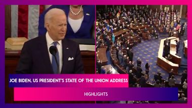 Joe Biden, US President's State Of The Union Address | Highlights