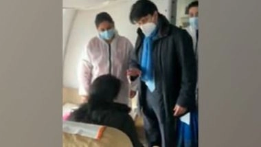 World News | Jyotiraditya Scindia Helps Indian National Ailing from a Ligament Tear in Romania