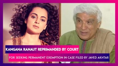 Kangana Ranaut Reprimanded By Court For Seeking Permanent Exemption In Defamation Case Filed By Javed Akhtar