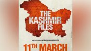 India News | Haryana Govt Declares 'The Kashmir Files' as Tax-free
