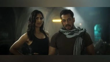Entertainment News | 'Tiger is Always Ready': Salman Khan Tells Katrina Kaif as They Announce Release Date of 'Tiger 3'