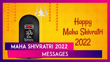 Maha Shivratri 2022 Greetings: WhatsApp Messages, Mahadev Images and Wishes for the Auspicious Day