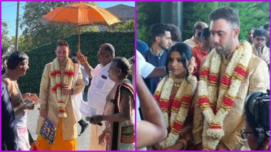 Glenn Maxwell, Vini Raman Wedding With Indian Rituals in Chennai, Video Goes Viral (Watch Video)