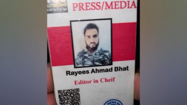 LeT Terrorist Killed in Encounter in Srinagar Was Carrying Media ID Card, Says IGP Kashmir