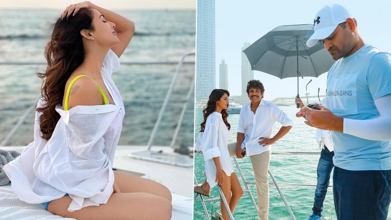 The Ghost: Sonal Chauhan Shares Sexy Stills On Social Media From The Sets Of Nagarjuna Akkineni Starrer!