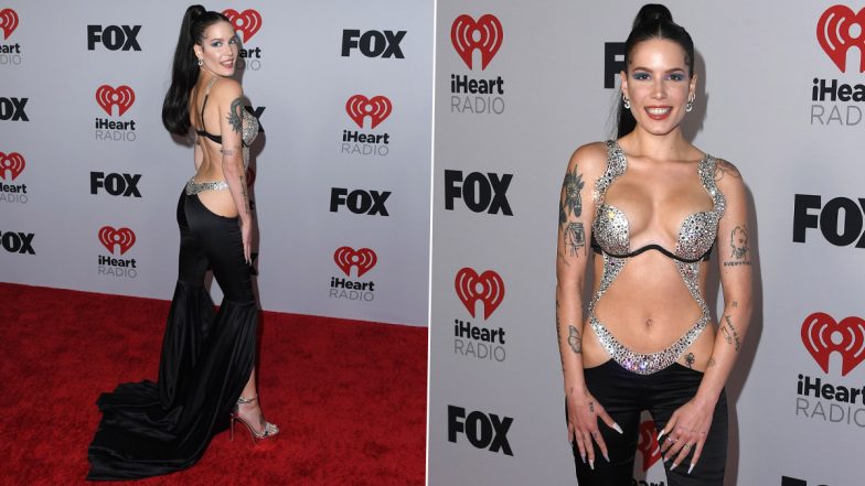 Halsey Flaunts Her Assets and Perfect Figure in a Cut-Out Dress at iHeartRadio Music Awards 2022! (View Pics)