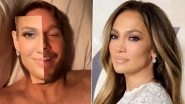 Chris Pratt Takes Up the &lsquo;Who&rsquo;s Your Celebrity Twin&rsquo; Challenge, Is Surprised To See Jennifer Lopez As His Lookalike (Watch Video)