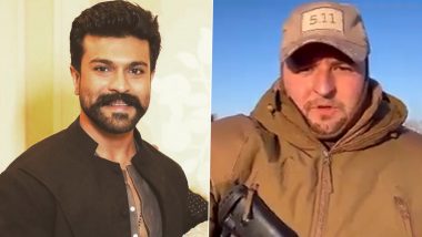 Ram Charan Sends Medicine, Money and Other Essentials to a Member of His Security Staff in Ukraine (Watch Video)