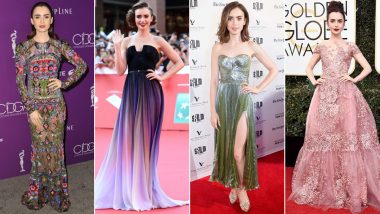 Lily Collins Birthday: A Perpetual Stunner Whose Sartorial Statements Never Disappoint (View Pics)